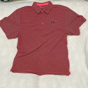Very nice Under Armour polyester golf shirt that was worn a handful of times